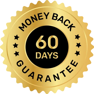 Glucea Money Back Guarantee Seal